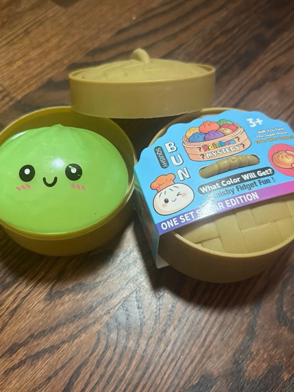 MYSTERY RANCH Squishy Bun Fidget Toy - Yellow